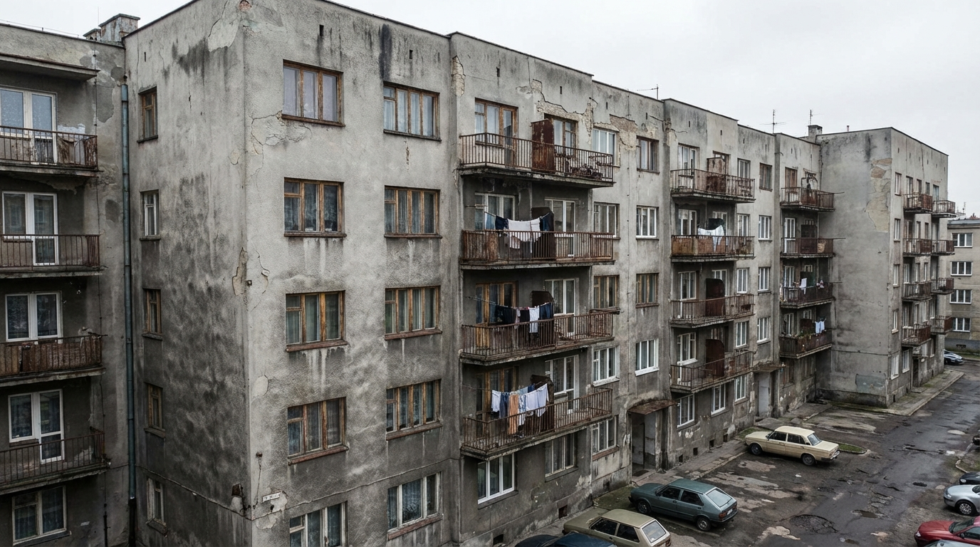 House with dated facade before renovation